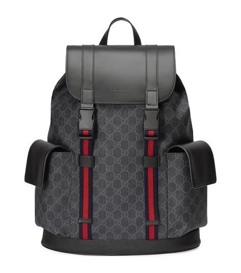 Gucci leather backpack